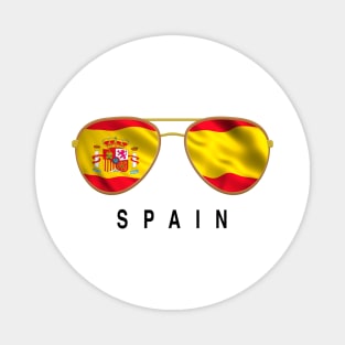 Spain Sunglasses, Spain Flag, Spain gift , Swedish, Swede, Magnet